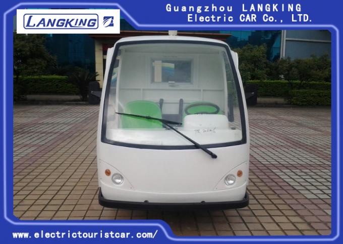 Faser-Glaskörper-motorisierter Gepäck-Wagen, kleines Hotel-verwanztes Auto mit Behälter 0