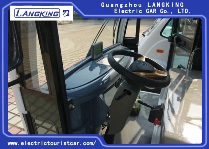 Sitzer-Elektroauto des Erholungsort-8, geschlossene Tür-Art elektrischer Besichtigungs-Bus Y081A-M 1