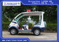 Elektrisches Golfmobil des Sitzer-4 für Sicherheits-Kreuzfahrt-Auto mit Warnlicht fournisseur