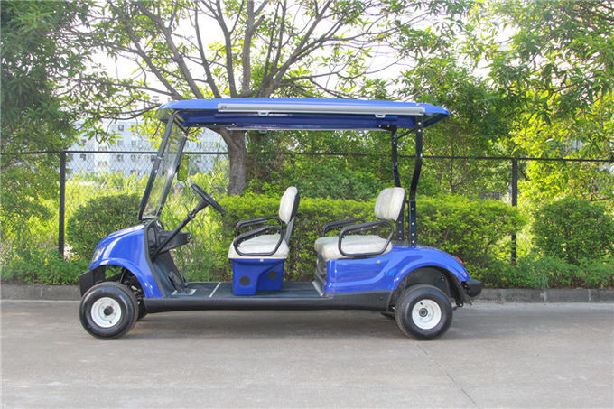 Mini4 drehen 4 Personen-elektrische Verein-Auto-Golfmobile mit batteriebetriebenem 48V 0