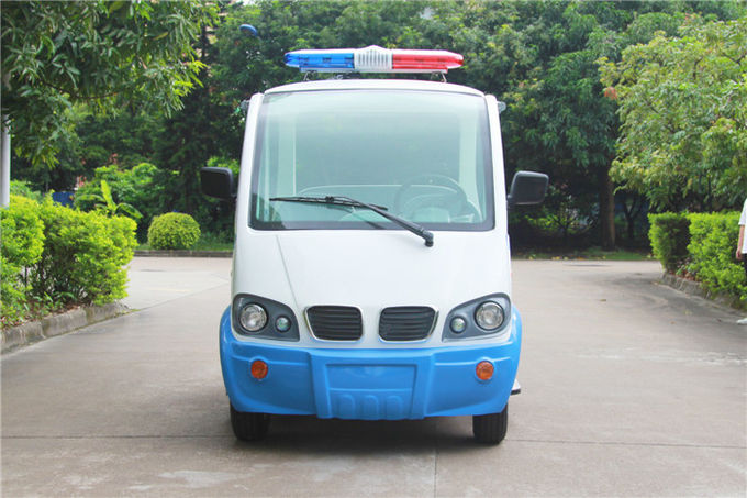 Blaues/weißes elektrisches Golf-Auto mit Sitzen des Toplight-Faser-Glas-4 für Erholungsort 0