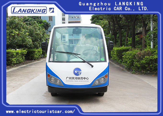 Hohes Auswirkungs-Faser-Glaskörper-elektrisches Shuttle-Auto, 11 Sitzelektrischer Personenkraftwagen mit Sun 0